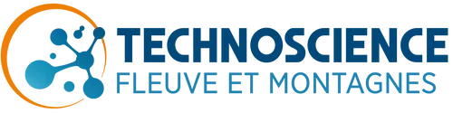 Logo Technoscience Fleuve et montagnes